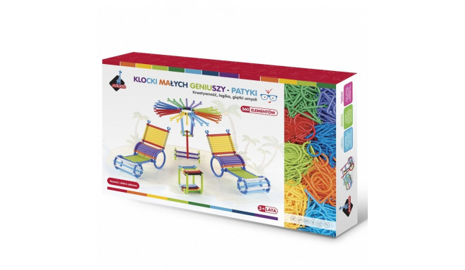 Blocks Sticks 360 elements in box