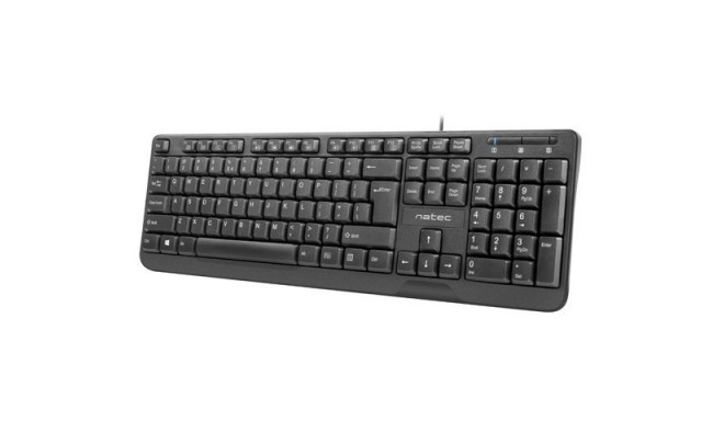 Keyboard Trout Slim 1.8m black USB