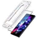 Szkło hartowane 3MK HardGlass Max         z aplikatorem do Samsung Galaxy S24+/S25+