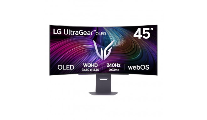 LG 45GX90SA-B 45" UltraGear kumer OLED, 21:9, 3440x1440, 275cd/m2, 0,03s/HDMI, DisplayPort, USB