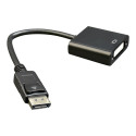 Cablexpert | Adapterkaabel | DP-DVI-D | 0,1 m