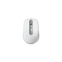 Logitech MX Anywhere 3S Mouse - RF Wireless + Bluetooth, Laser, 8000 DPI, Pale Grey (White)