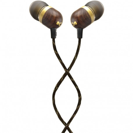 Marley | Earbuds | Smile Jamaica | Wired | In-ear | Microphone | Brass
