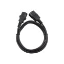 Cablexpert | PC-189 | Must C14 pistikupesa | C14 pistikupesa