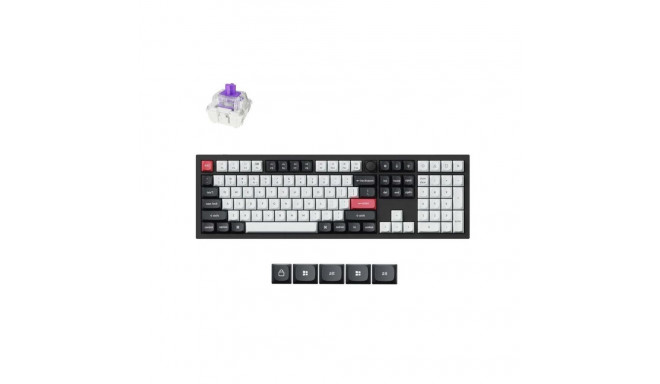 KEYBOARD WRL Q6 HE RGB/CARBON BLACK Q6H-M1 KEYCHRON