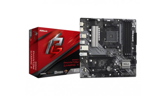 ASRock mainboard AMD B550 SAM4 MicroATX