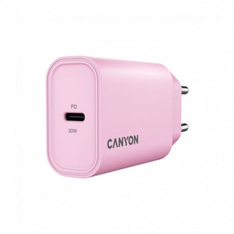 CANYON charger OnCharge 30CL Max Power 30W 1xPD EU Pink