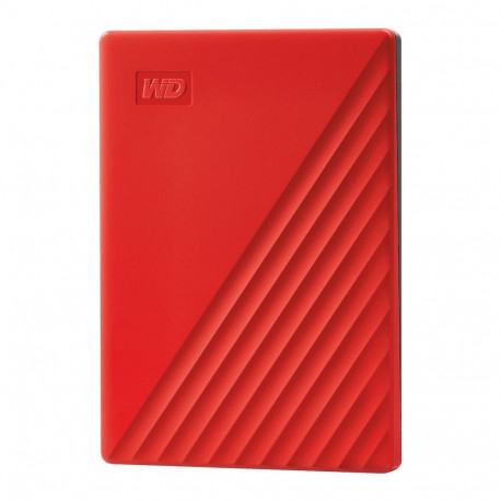 Western Digital väline kõvaketas 2TB My Passport USB 3.2, punane