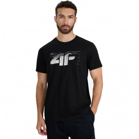 4F meeste t-särk M2359 4FWAW25TTSHM2359 20S S, must