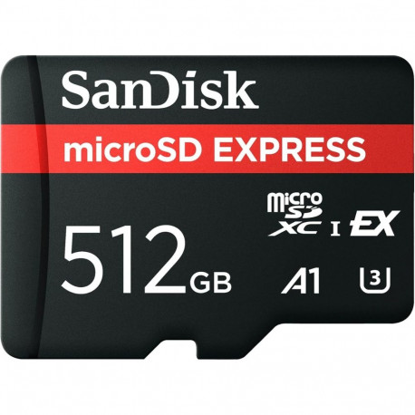 Mälukaart SanDisk 512GB Express Micro-SDXC U3, A1
