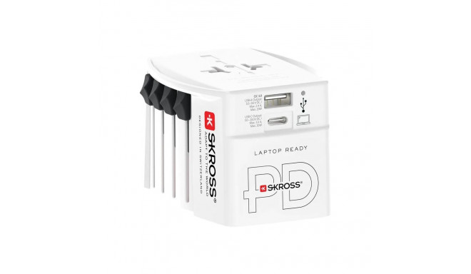 Reisiadapter Skross MUV USB AC30PD