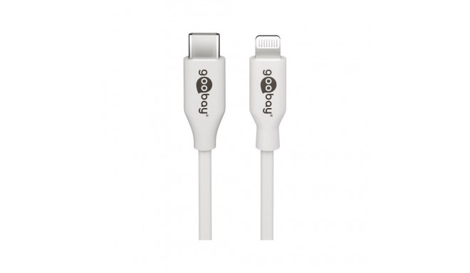 Lightning - USB-C charging and sync cable 1.0m, MFi, white