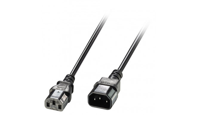 2m IEC Extension Cable IEC C14 to IEC C13