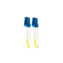 Enhanced LC - LC G.652D YELLOW LSZH 2F 2.0mm ZDPX 5M
