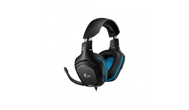 LOGITECH G432 täissuuruses juhtmega mänguri kõrvaklapid 7.1 kanaliga USB 3.5 mm must