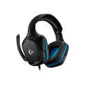 LOGITECH G432 täissuuruses juhtmega mänguri kõrvaklapid 7.1 kanaliga USB 3.5 mm must