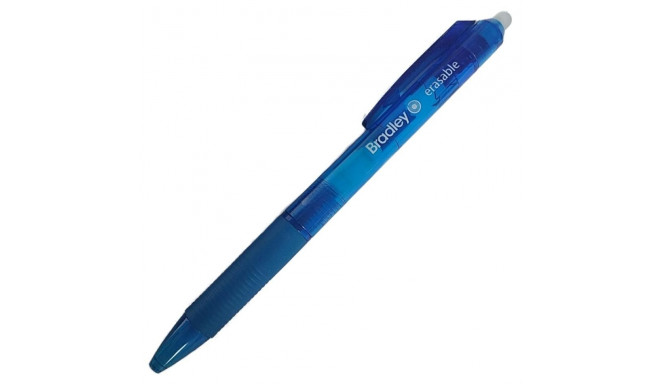 Bradley kustutatav tindipliiats Wricor, klõpsuga sinine 0,7mm