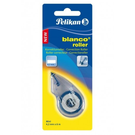 Pelikan korrektuurilint, blanco Mini Roller, 4,2 mm x 6 m