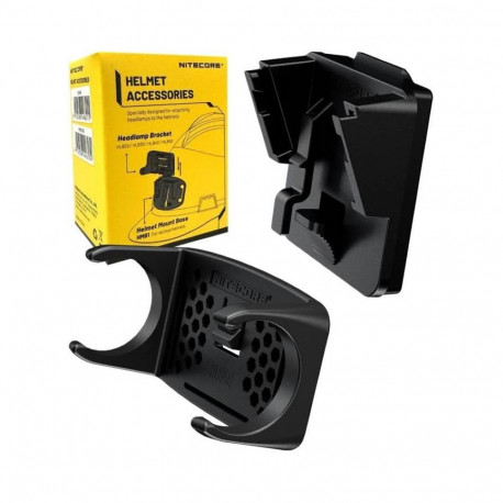 Nitecore HLB40 and HMB1 TAC universal helmet mount/bracket