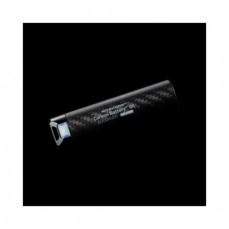 Nitecore CB6K akupank, 6000 mAh, IP68, USB-C, süsinikkiust, 88gr