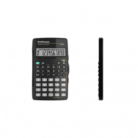 Scientific electronic calculator 10-Digit ErichKrause SC-910 Classic, black (box 1 pc)