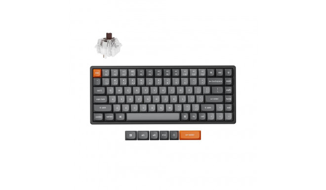 Keychron K2 Max 75% Wireless Mechanical Keyboard / Brown Switch