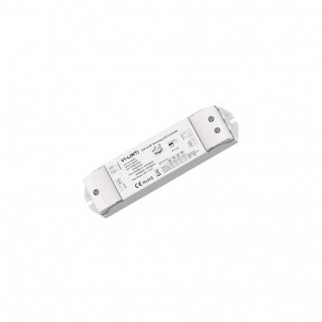 V1-L(WT) LED Controller, 12-48V, 1x15A, with Push-Dimm, Tuya, Wi-Fi