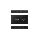 Switch USB KVM USB 2x4 UGREEN USB 2.0 (black)