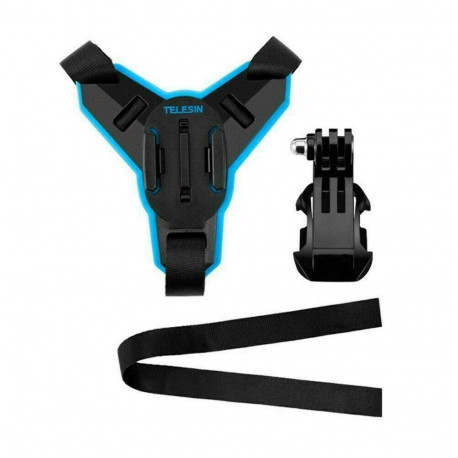 Motorcycle Helmet Chin Telesin + J-Hook Mount for sports cameras (GP-HBM-MT7)