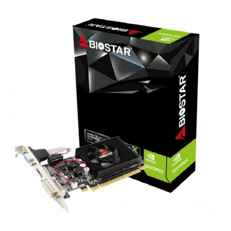 BIOSTAR Graphics Card||NVIDIA GeForce 210|1 GB|DDR3|64 bit|PCIE 2.0 16x|Memory 1333 MHz|GPU 589 MHz|