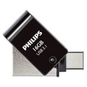Philips 2 in 1 OTG 16GB USB 3.1 + USB C kesköömust