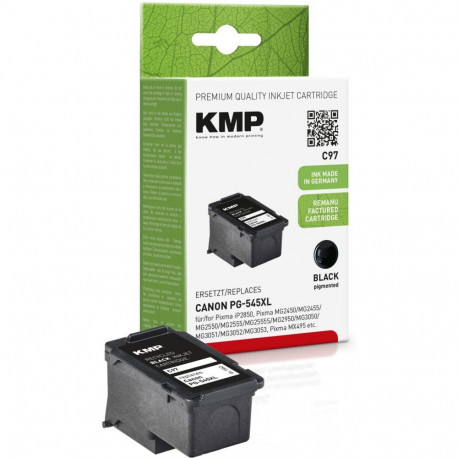 KMP C97 tindikassett must ühilduv Canon PG-545 XL-ga