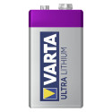 Varta Ultra Lithium 9V-Block 6 LR 61 patarei