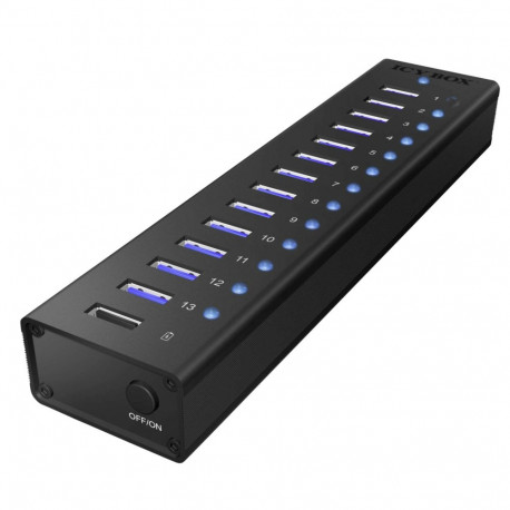 ICY BOX IB-AC6113 13-Port USB 3.0 Hub