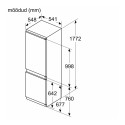 Integreeritav külmik Bosch KIN86NSE0