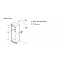 Integreeritav külmik Bosch KIN86NSE0