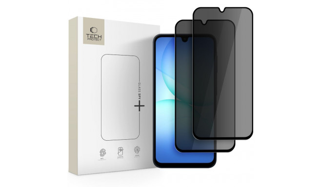 SZKŁO PRYWATYZUJĄCE TECH-PROTECT GLASS SPY+ 2-PACK GALAXY A16 4G / 5G / A26 5G / A17 4G / 5G PRIVACY