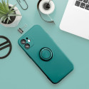 SILICONE RING case for IPHONE 17 green