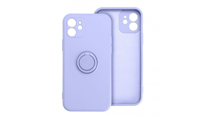 Case for iPhone 17 Silicone Ring purple