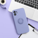 SILICONE RING case for IPHONE 17 violet