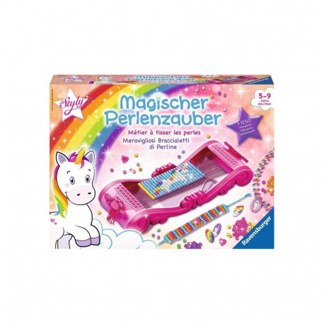 Magischer Perlenzauber Einhorn