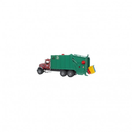 MACK Granite Müll-LKW (grün/rot)