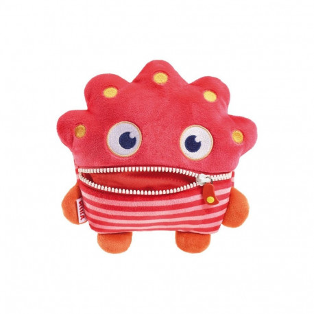 Sorgenfresser pehme mänguasi Mika väike 18cm, punane/roosa