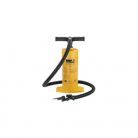 topelttoimeline pump, kollane/must