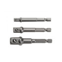 Padruni otsikud trellile 1/4", 3/8", 1/2"