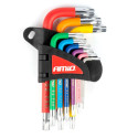 9-osaline TORX T10-T50 võtmete komplekt, S2 teras