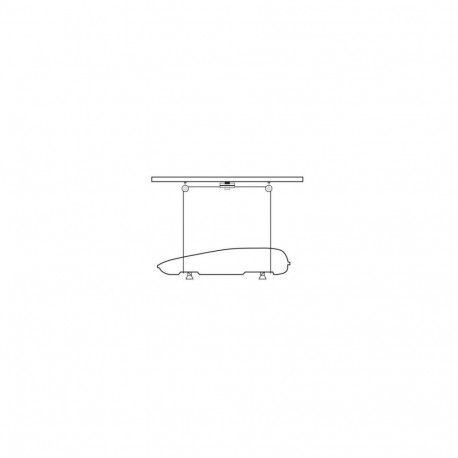 Cruz katuseboksi tõstuk/hoidik