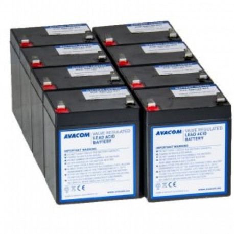 AVACOM BATTERY KIT FOR RENOVATION RBC43 (8PCS OF BATTERIES)
