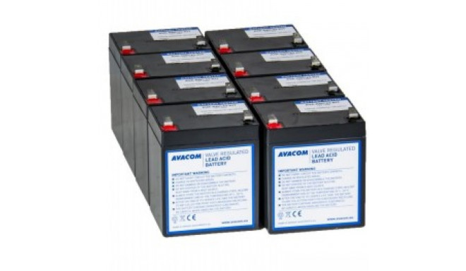 AVACOM BATTERY KIT FOR RENOVATION RBC43 (8PCS OF BATTERIES)