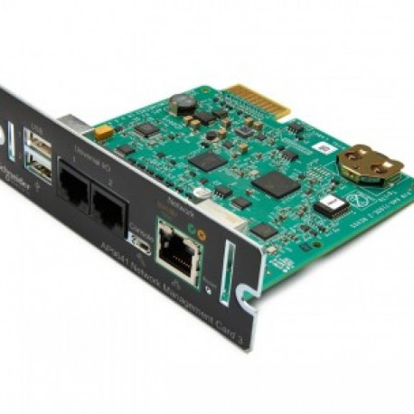 APC UPS NETWORK MANAGEMENT CARD 3 WITH ENVIRONMENTAL MONITORING